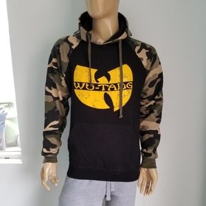 Men Wu-Tang Camo Green Army Hoodie